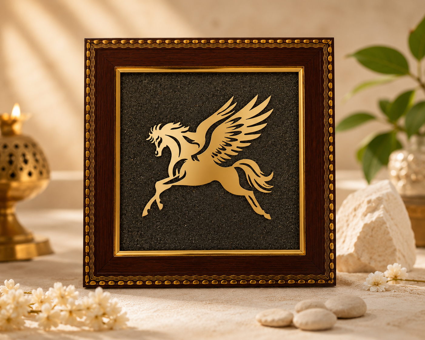 Pegasus Success Symbol Frame