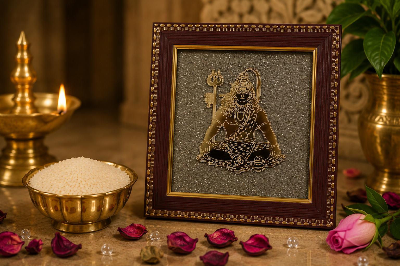 Lord Shiva Divine Frame